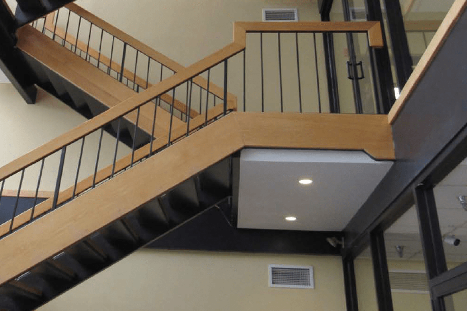 stairway with modern aesthetic