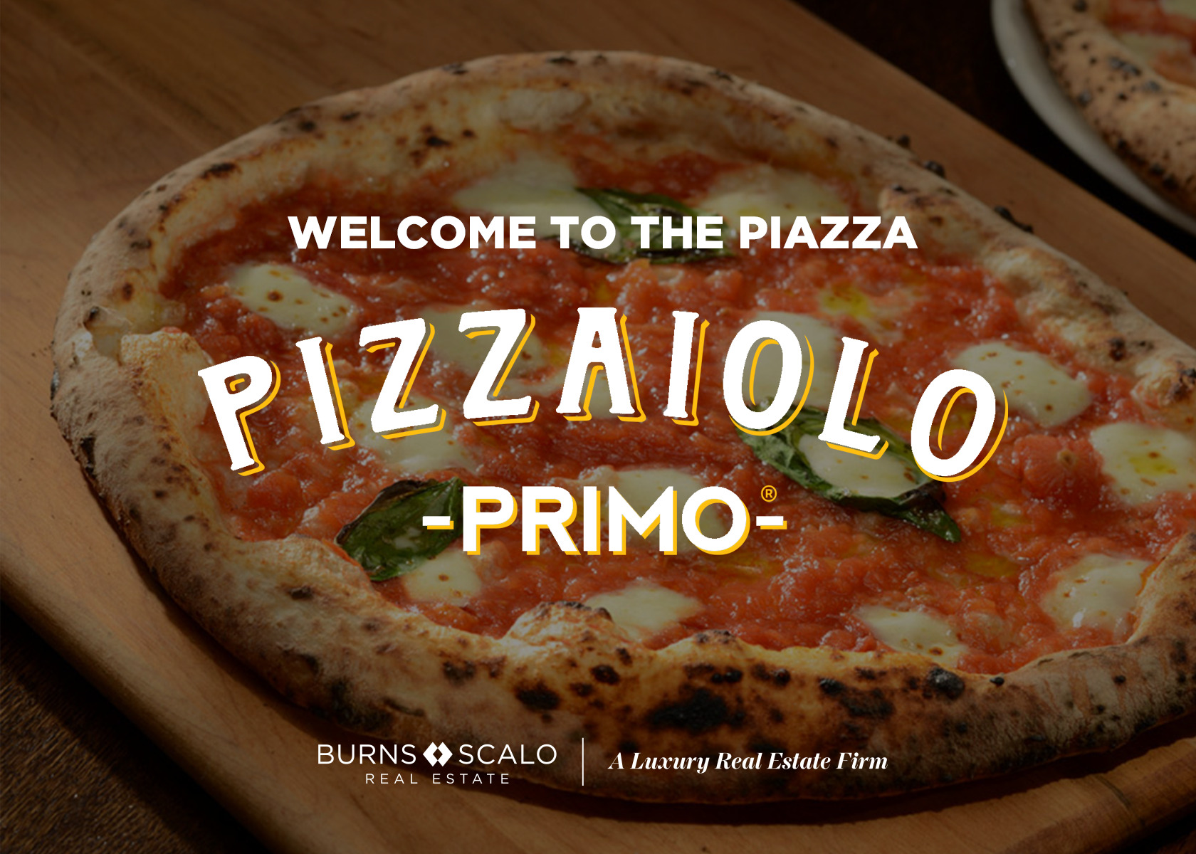 Pizzaiolo Primo ad for Burns Scalo